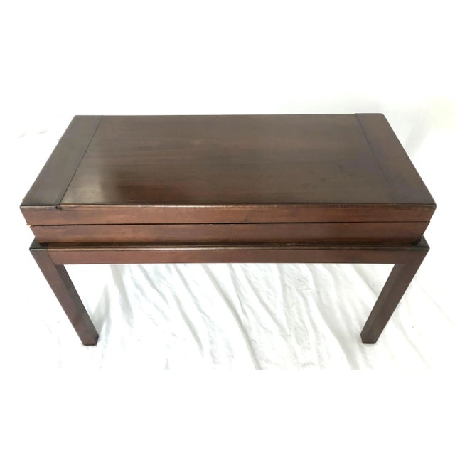 Late 19th Century Late 19th Century English Mahogany Bagatelle Game Case Table on Stand For Sale - Image 5 of 12