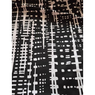 Italian Designer Black and White Heavyweight Jersey-3 Yards For Sale