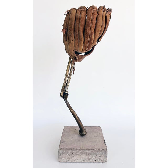 Abstract Bronze Arles Del Rio Sculpture, "Hoping That Things Fall From the Sky" For Sale - Image 3 of 12