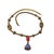 Rustic European Vintage Tribal Lapis & Carnelian Necklace For Sale - Image 3 of 5