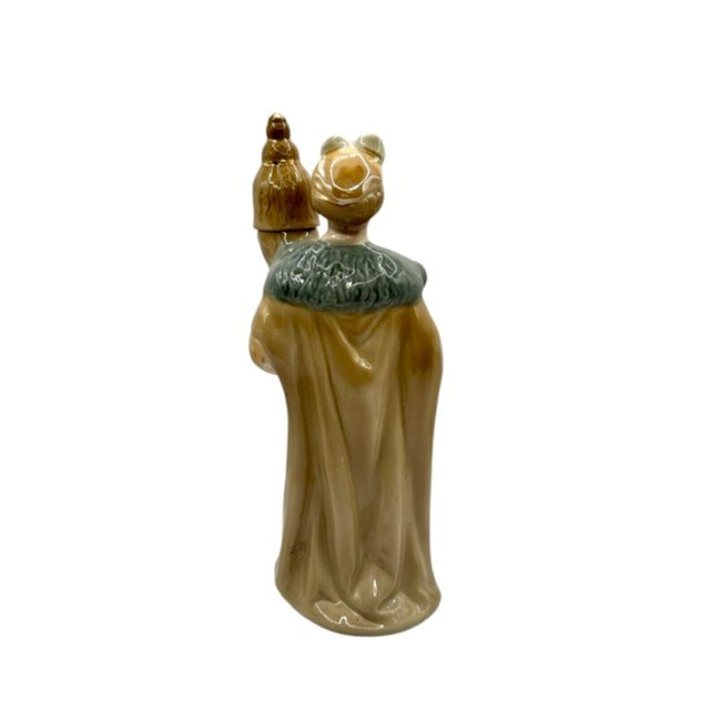 Figural Porcelain Liquor Decanter “Stof" made in Soviet Ukraine (USSR) at Polonne Fine Ceramics Art Factory (ZHK). Made in...