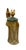 Figural Porcelain Liquor Decanter “Stof" made in Soviet Ukraine (USSR) at Polonne Fine Ceramics Art Factory (ZHK). Made in...