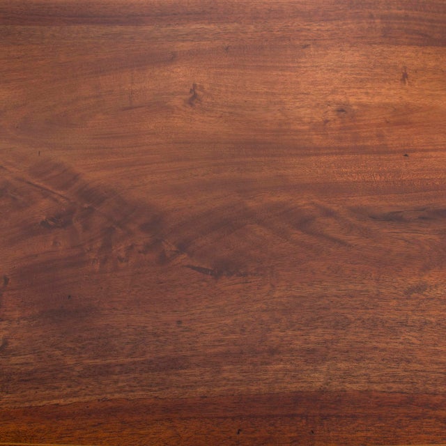 Late 19th Century French Louis XVI Style Walnut Commode Sauteuse With Fruitwood Marquetry For Sale - Image 10 of 14