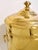 Large Antique English Gilt Brass Lidded Jardiniere / Container / Coal Bin For Sale - Image 6 of 12