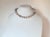 Natural Cherry Blossom Agate Knotted Beaded Necklace For Sale - Image 4 of 9