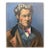Mid 20th Century Oil on Canvas Portrait Painting of a Man by Artist Fredrick Childs, Signed For Sale