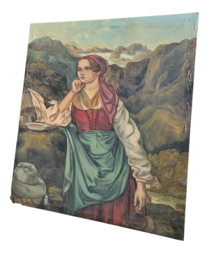 Munich School Artist, Genre Scene, Oil on Canvas, Late 19th Century