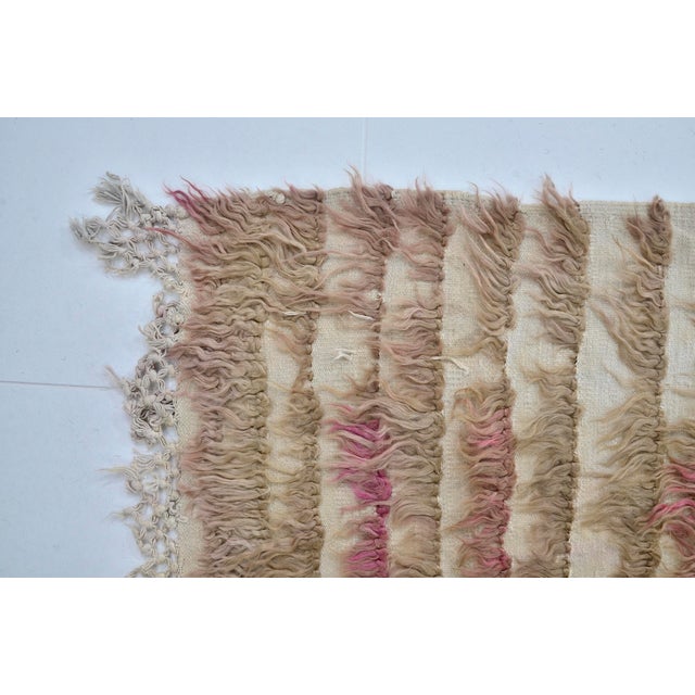 Vintage Tribal Handmade Turkish Rug For Sale - Image 10 of 10