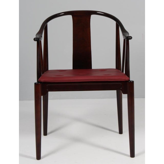 Wood Model 4283 Chinese Chair attributed to Hans J. Wegner for Fritz Hansen For Sale - Image 7 of 9