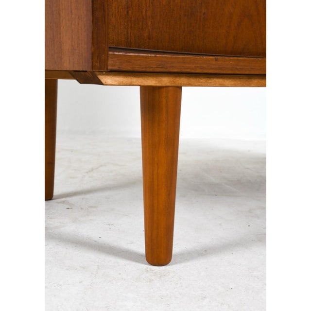 1960s Mid-Century Danish Teak Secretary Cabinet by Winge Møbler For Sale - Image 9 of 12