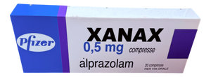 Vintage Xanax Sign, 1980s