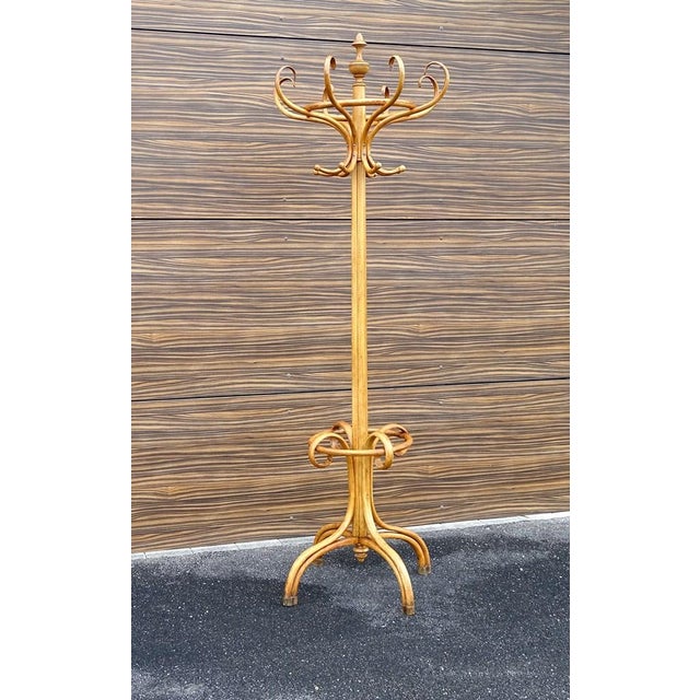 Art Nouveau Coat Rack and Umbrella Stand by Michael Thonet, 1925, in Flawless conditions. Designed 1890 to 1919 This piece...
