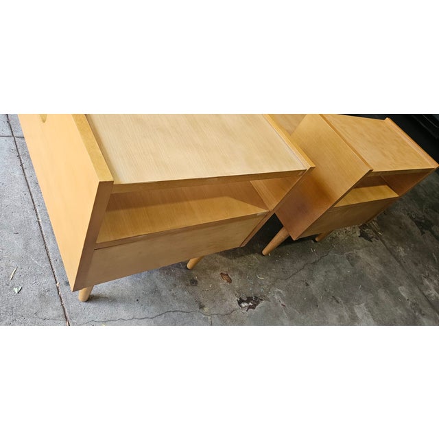 Mitchell Gold + Bob Williams Pair of Nightstands For Sale - Image 10 of 12