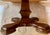 Wood Vintage Thomasville Mahogany Coffee Table With Pedestal Base and Marquetry Top For Sale - Image 7 of 11