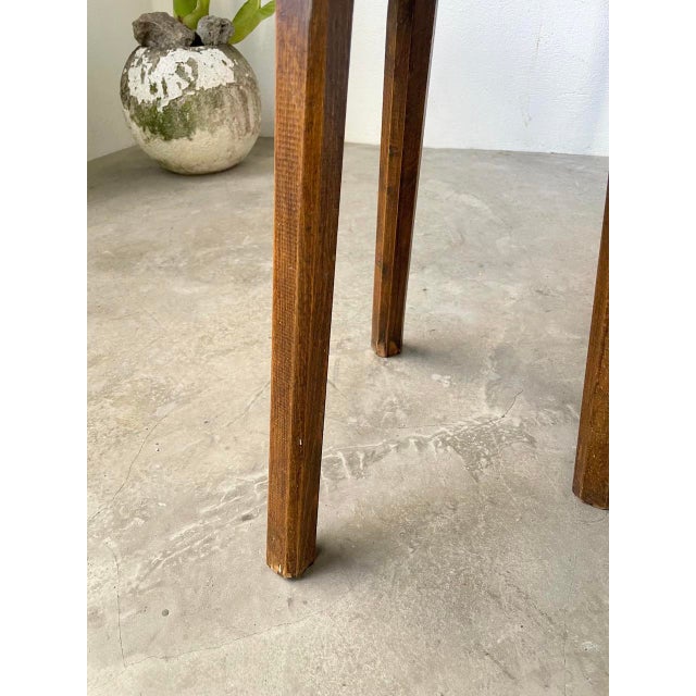 Oak Tripod Stool, 1950s For Sale - Image 15 of 18