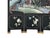 Wood Chinese Black Base Color Flower Birds Graphic Floor Screen Divider For Sale - Image 7 of 16