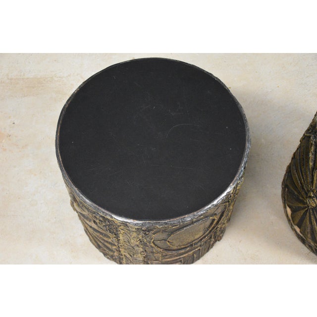 Wood 1960s Adrian Pearsall Brutalist End Tables - A Pair For Sale - Image 7 of 9