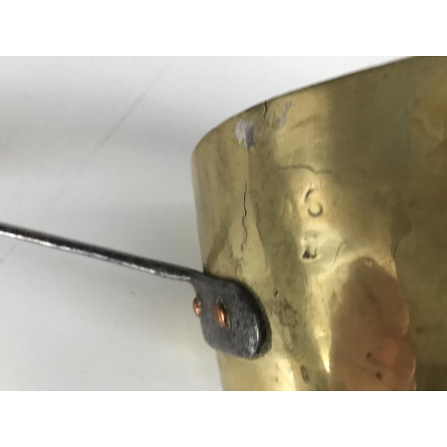 Antique Saucepan in Brass, 1800s For Sale - Image 5 of 18