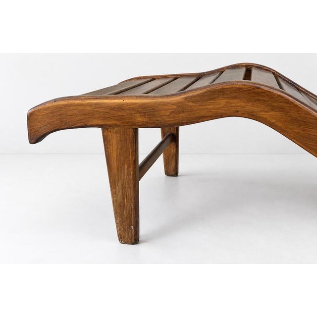 1960s Italian Modern Sculptural Chaise Longue, 1960s For Sale - Image 5 of 10