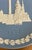 Mid-Century Modern Vintage Wedgwood Blue Jasperware Trafalgar Square Christmas Plate For Sale - Image 3 of 7