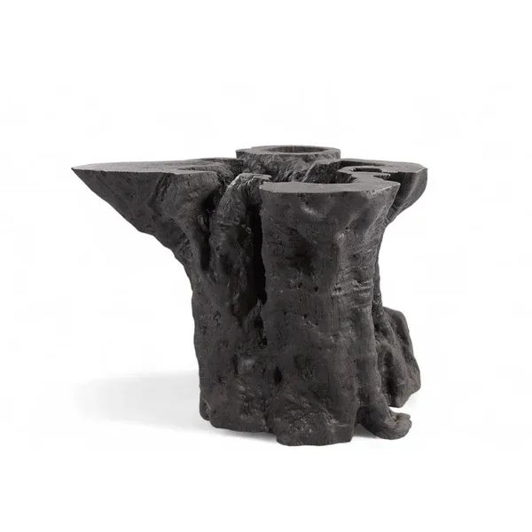 Sculptured Black Root Dining Table Base For Sale - Image 4 of 12