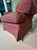 1990s 1990s Vintage Sherrill Furniture Traditional Roll Arm Club Chair & Ottoman Set - 2 Pieces For Sale - Image 5 of 11