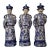 Three Wise Officials Chinese Porcelain - Set of 3 For Sale