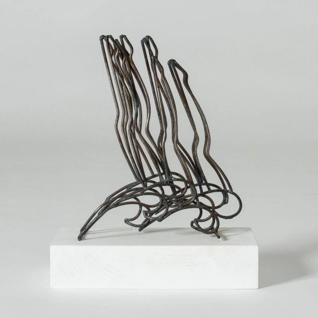Metal Bathers Sculpture by Fred Leyman For Sale - Image 7 of 7