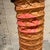 Antique Japanese Foldable Paper Candle Chochin or Odawara Lantern For Sale - Image 12 of 17