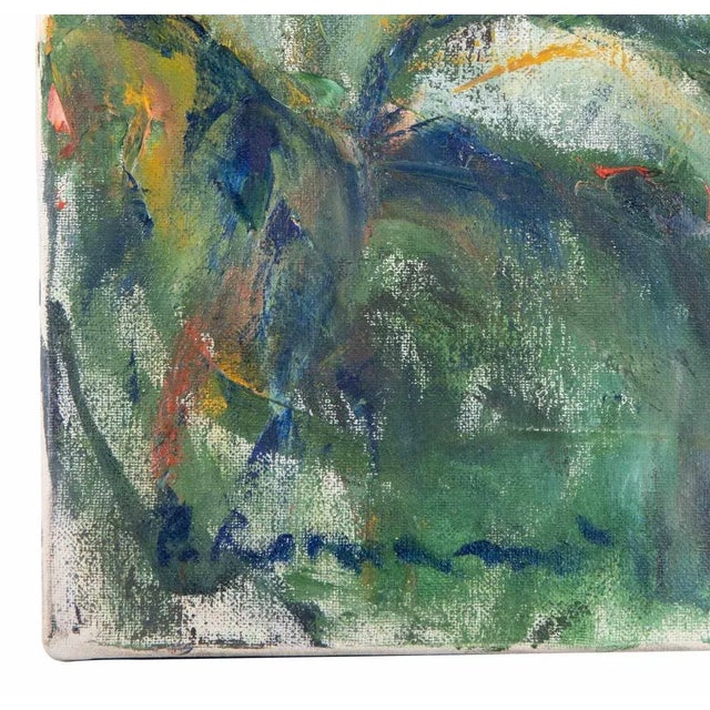 Contemporary Pino Romanò, Sunflower, Oil Painting, 1990s For Sale - Image 3 of 5