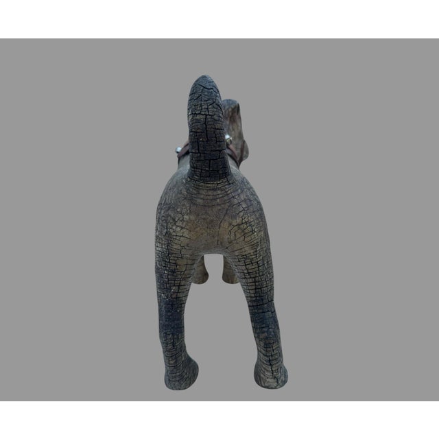 Antique C1910 Kleistone Rubber Scottie Terrier Dog Doorstop 14” Rare Original For Sale - Image 6 of 7