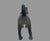 Antique C1910 Kleistone Rubber Scottie Terrier Dog Doorstop 14” Rare Original For Sale - Image 6 of 7