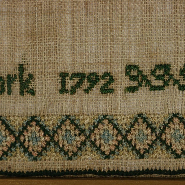 18th Century Antique Sampler, 1792, by Mary Pointon For Sale - Image 5 of 14