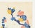 Blue Japanese Stencil Dyed Print by Kichiemon Okamura For Sale - Image 8 of 8