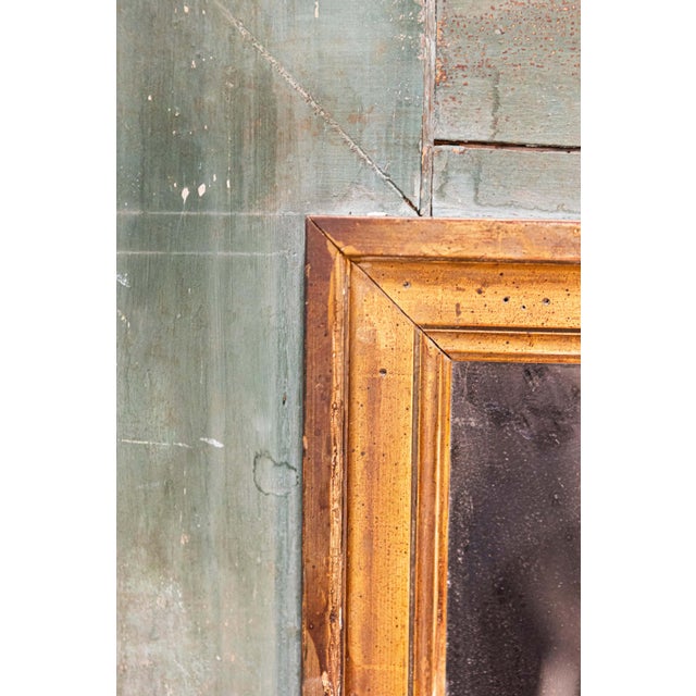 French Louis XVI Style 19th Century Trumeau with Painted Allegory of Science For Sale - Image 9 of 11