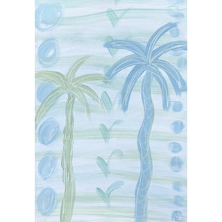 Sanibel Painted Palm Study II For Sale