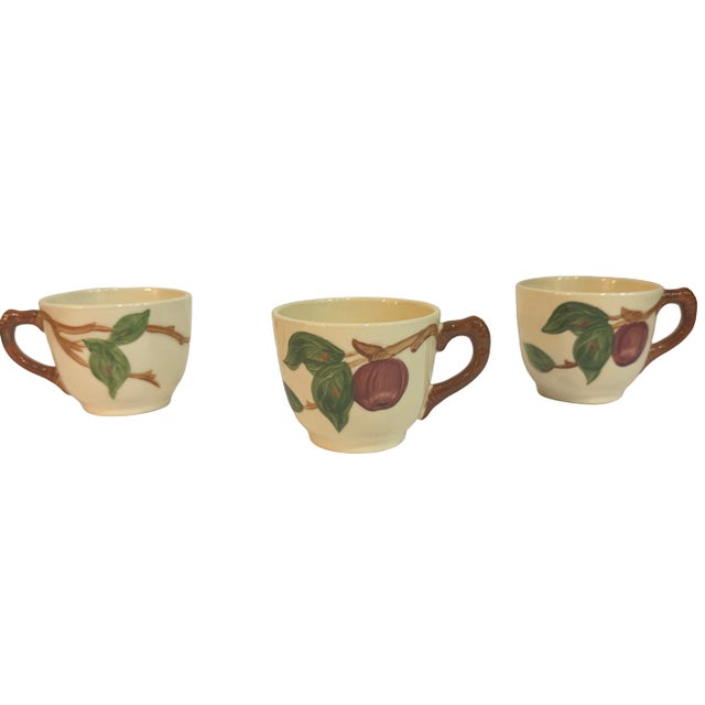 Vintage Franciscan Apple California Pottery Dinnerware Collection – 21 Pieces For Sale - Image 10 of 14