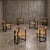 Italian Achillea Chair by Tito Agnoli for Ycami Collection, 1970s, Set of 6 For Sale - Image 8 of 8