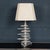 Mid 20th Century American Stacked Acrylic Table Lamps, Set of 2 For Sale - Image 4 of 13