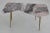 Italian Asymmetrical Coffee Table with Iron Legs & Marble Top, 1950s For Sale - Image 14 of 15
