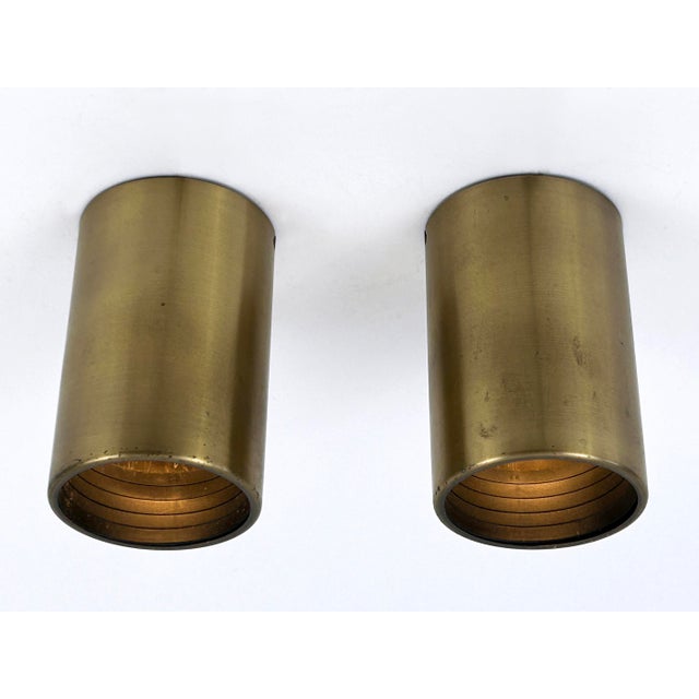 Mid-Century Modern German Flush Mounts, 1960s, Set of 2 For Sale - Image 9 of 18