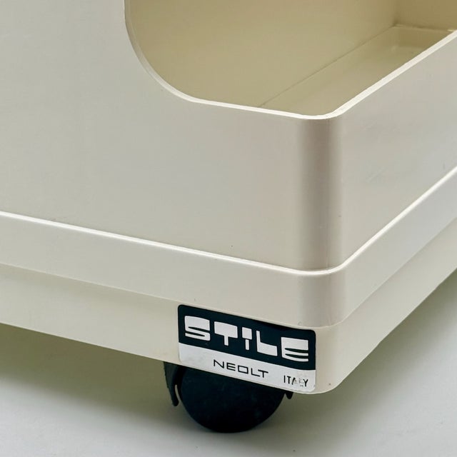 Stile Architect Trolley by Giovanni Pelis for Neolt, Italy, 1970s For Sale - Image 4 of 15