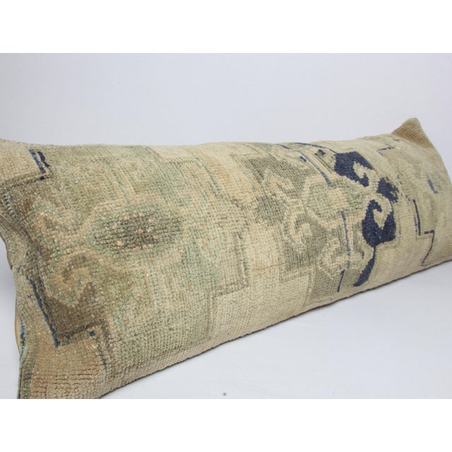 Here i am listing a 100% Handmade double knotted rug pillow cover, made from old vintage Turkish tribal carpet rug. This’s...