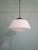 1920s Art Deco Pendant Light in White Opaline Glass, 1920s For Sale - Image 5 of 12