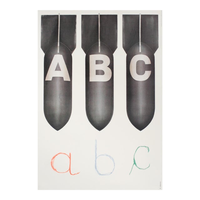 1994 Original Polish Poster, Abc (The 100 Best Posters Collection) For Sale