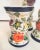 Sheffield Vintage Ceramic Colorful Fruit Twisted Italian Style Pillar Candle Holders- Set 3 For Sale - Image 4 of 8