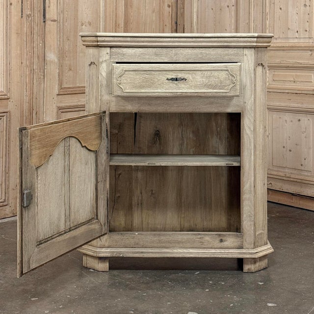 18th Century Country French Louis XV Stripped Oak Confiturier For Sale - Image 13 of 18