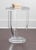 Modern Handmade Clear Acrylic Side Table For Sale - Image 3 of 4