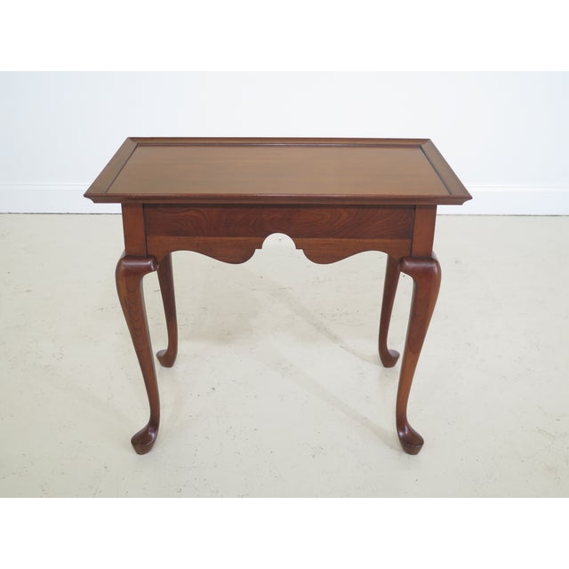 Pennsylvania House Queen Anne Cherry Tea Table Chairish