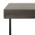 2020s Modern Mid Wood Coffee Table in Dark Grey & Black For Sale - Image 5 of 9